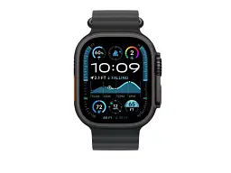 Ремінець Apple Ocean Band Black - Black Titanium Finish для Watch 44/45/46/49mm (MYPD3) - мініатюра 2
