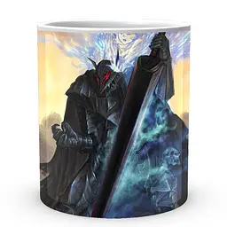 Кухоль GeekLand Berserk Берсерк Гатс BRS 13 330 мл білий - мініатюра 2