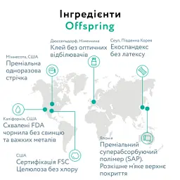 Підгузки Offspring Tangy Orange Розмір M 6-10 кг 42 шт (DP-OI-FAT-M42P-TGYORN) - мініатюра 9