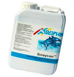 Рідкий альгіцид для басейну Delphin Блаусан проти водоростей, грибків і бактерій, 5 л - мініатюра 3