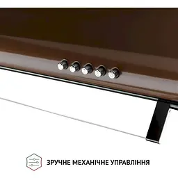 Витяжка пласка Perfelli PL 5144 Dark BR LED - мініатюра 4