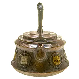 Мідний чайник Вісім Скарбів 1.25л - мініатюра 7