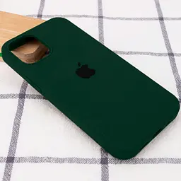 Чохол Silicone Case для Apple iPhone 15 Forest Green AA [92845] - мініатюра 3