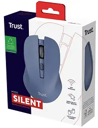 Комп'ютерна миша Trust Mydo Silent WL синій teh0014061 - мініатюра 8