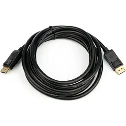 Кабель мультимедійний DisplayPort M to DisplayPort M 5.0m 8K/4K black Atcom (50121)