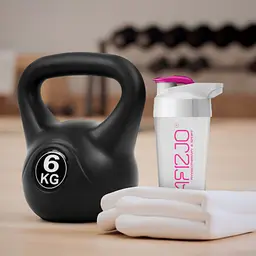 Шейкер спортивний 4FIZJO Ultra 700 мл White/Pink (P-5905973407069) - мініатюра 9