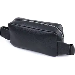 Сумка-бананка Shvigel 22826 21х11.5х5.5 см Чорна - мініатюра 2