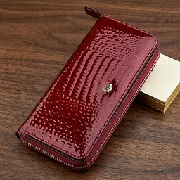 Гаманець жіночий ST Leather 18434 (S7001A) на блискавці бордовий