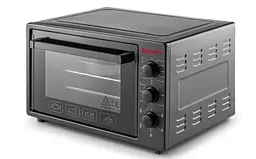 Духовка SATURN ST-EO1036BC (чорна,конвекція,36л) - мініатюра 2