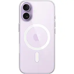 Чохол Apple Clear Case with MagSafe для iPhone 17 (MGF24) [146545] - мініатюра 5