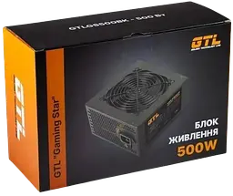Блок живлення GTL Gaming Star 500W (GTLGS500BK) - мініатюра 2