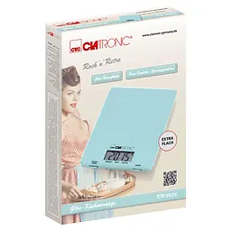 Ваги кухонні CLATRONIC KW 3626 Mint/Green - мініатюра 5
