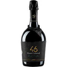 Вино ігристе 46 Parallel Grand Admiral Brut Nature, біле, брют, 0,75 л