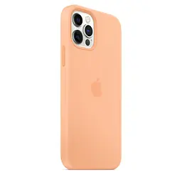 Чохол Silicone Case з MagSafe для Apple iPhone 12 / 12 Pro (Cantaloupe) ААА [57145] - мініатюра 2
