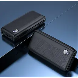 Зовнішній акумулятор Power bank BIX BXPB23 20000 mAh PD22,2W+QC3.0 батарея швидке заряджання Чорний - мініатюра 3