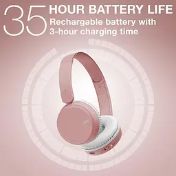 Навушники JVC Bluetooth HA-S36W Pink (HA-S36W-P-U) - мініатюра 4