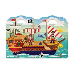 Набір для творчості Melissa & Doug Об'ємні багаторазові наліпки Пірати (MD9102) - мініатюра 4