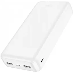 Портативна батарея Hoco J100A High-ranking 20000mAh біла 6931474783592 - мініатюра 4