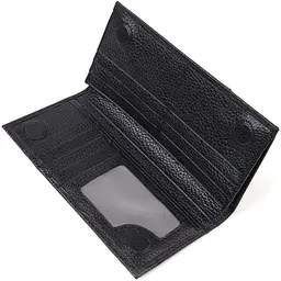 Чоловічий шкіряний гаманець Canpellini 9,2х18,8х1 см acs0025602 - мініатюра 3