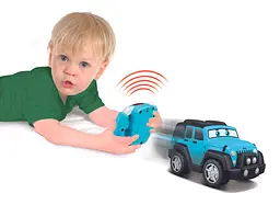 Автомодель Bb Junior Jeep Wrangler Unlimited на ІЧ-керуванні синій (16-82301) - мініатюра 5