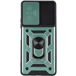 Чохол Ummi Camshield Serge Ring для Xiaomi Redmi Note 10 Pro / 10 Pro Max Зелений / Green - мініатюра 2