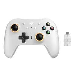 Геймпад 8BitDo Ultimate 2 для Windows і Android, ігровий контролер TMR, Еффект Холла Білий - мініатюра 2