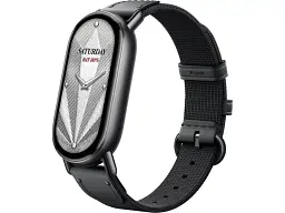 Ремінець Xiaomi до Band 10 Silk Knitted Strap Ebony BHR07Y9GL - мініатюра 5