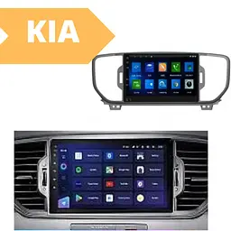 Штатна автомагнітола XPRO Kia Sportage KX5 2016-2018 (9") Android 10.1 (4/32) чорна (MER-14118_5463) - мініатюра 2