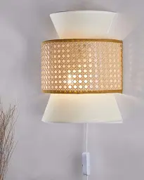 Бра, настінний світильник Goldlux 331144 Grenada E27 1x20W IP20 бежевий - мініатюра 2