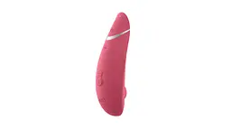 Вакуумний кліторальний стимулятор Womanizer Premium 2 - Raspberry — Преміум стимуляція для незабутніх відчуттів - миниатюра 5