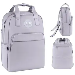 Рюкзак GoPack Teens 122M-3 Сірий (GO26-122M-3)