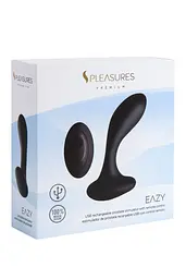 Стимулятор простати Pleasures Premium Eazy 12,5 см (чорний) - мініатюра 11