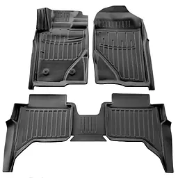 Комплект 3D килимків в салон Ford Ranger P703 2022-