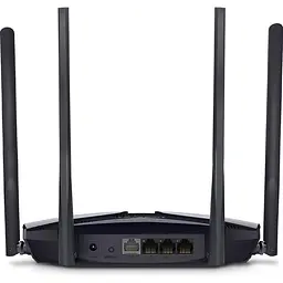 Роутер Mercusys MR70X AX1800 Black 802.11ax (MR70X) - мініатюра 3