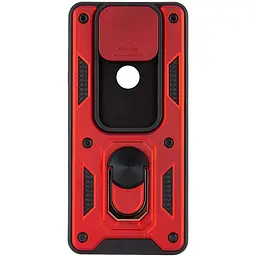 Чохол Ummi Camshield Serge Ring для Xiaomi Redmi Note 9 / Redmi 10X Червоний / Red - мініатюра 2