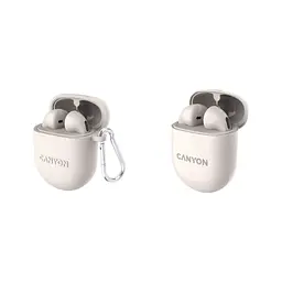 Навушники Canyon TWS-6 Beige (CNS-TWS6BE) - мініатюра 3