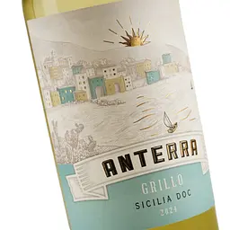 Вино Anterra Grillo Sicilia DOC біле сухе 0.75 л - мініатюра 5