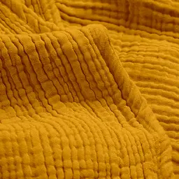 Наволочка Cosas Orange муслінова 40х60 см гірчична (0017Muslin_Orange_40x60) - мініатюра 5