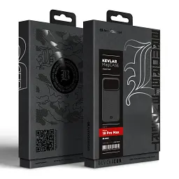 Чохол ArmorStandart BlackIcon Aramid Twill MagCase для Apple iPhone 18 Pro Max Black - мініатюра 10