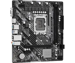 Mатеринська плата ASRock H610M-HVS/M.2 R2.0 LGA 1700 (H610M-HVS/M.2 R2.0) - мініатюра 2