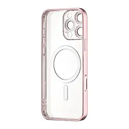 Чохол Ductil Metallic Edge with MagSafe (Protected Camera & Lens) iPhone 16 Pro Max Pink - мініатюра 3