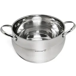 Каструля Holmer CR-15539-SS Fantastic з кришкою 3.9 л (CR-15539-SS Fantastic) - мініатюра 2
