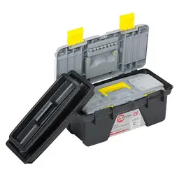 Набір ящиків для інструментів 3 штуки ВХ-0310 10"/ВХ-0312 12"/ВХ-0314 14" INTERTOOL BX-0303 - мініатюра 6