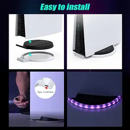 Підставка для консолі Dobe Host Base Light Bracket для PS5/PS5 Digital Edition (TP5-1562) [165281] - мініатюра 8