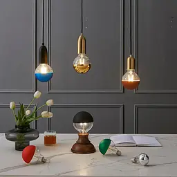 Набір декоративних LED ламп E27 G80 6W 2700K із золотим покриттям, 2 шт - мініатюра 7