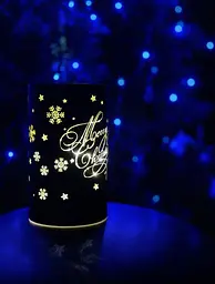 Світильник декоративний Luca Lighting Сніжинки 15.9х15 см чорний (8720362197607_2) - мініатюра 2