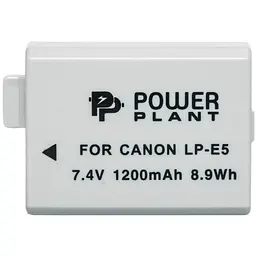 Акумулятор PowerPlant LP-E5 для Canon (DV00DV1225) [170173] - мініатюра 2