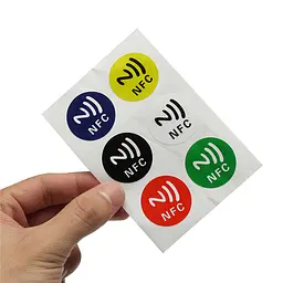 NFC мітки NTAG 213 наклейки 6 штук - мініатюра 3