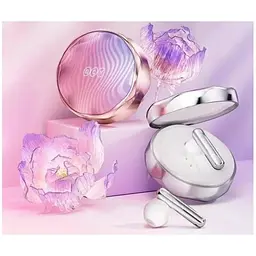 Бездротові навушники Xiaomi QCY T21 FAiryBuds TWS сріблясті - мініатюра 4