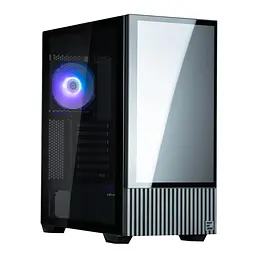 Корпус Zalman Z10 DS без БЖ 2xUSB3.0 1хUSB Type-C 2х120мм 1x120мм ARGB TG Side Panel ATX Monitor чорний - мініатюра 10
